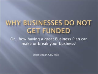 Getting Funding for a Business Acquisition 