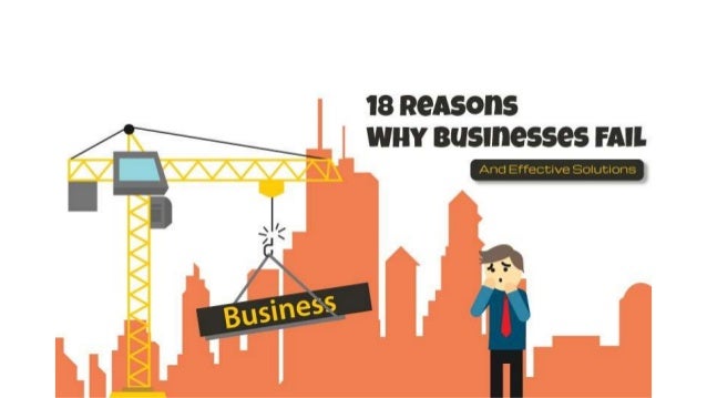 What Happens When A Business Fails Why businesses fail: 18 reasons and effective solutions (infographic)
