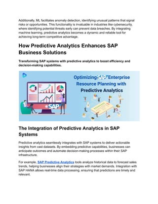 Why Predictive Analytics is a Game-Changer for Modern Businesses? | PDF