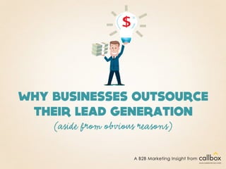 Why Businesses Outsource their Marketing (Aside from obvious reasons)