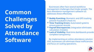 Why Businesses That Scale Faster Using Top Employee Attendance Software ...
