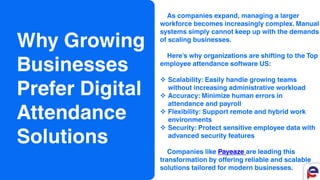 Why Businesses That Scale Faster Using Top Employee Attendance Software ...