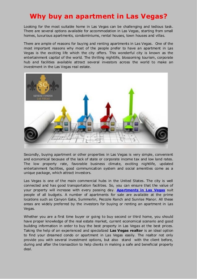 Why buy an apartment in las vegas Why buy an apartment in las vegas