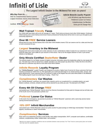 Why Buy From Us Brochure 2009