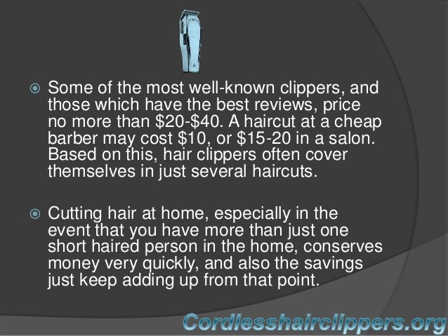 Why Buy Hair Clippers For At Home Use