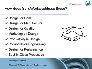 Why buy SolidWorks? 8 reasons to invest in SolidWorks - EGS India | PPT