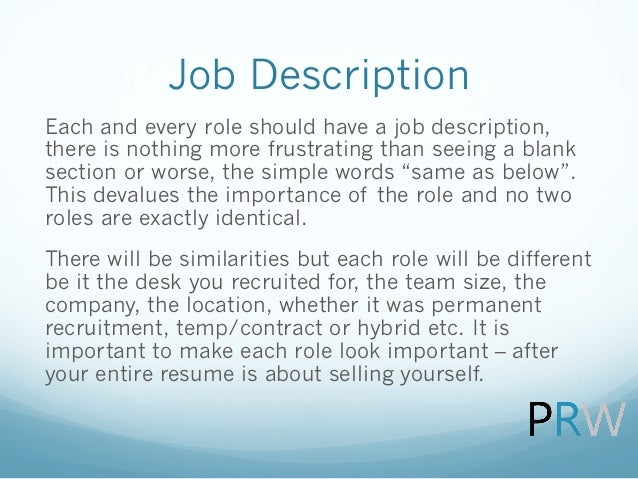 agency recruiters resume