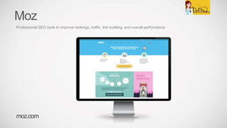 Moz
Professional SEO tools to improve rankings, traffic, link building, and overall performance
moz.com
 