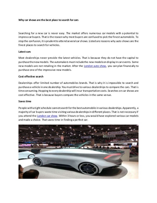 New Car Finder >> Why Car Shows Are The Best Place To Search For Cars New Car Finder >> Why Car Shows Are The Best Place To Search For Cars