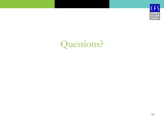 Questions? 