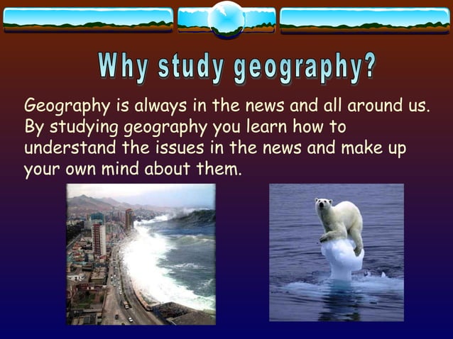 Choose Geography | PPT