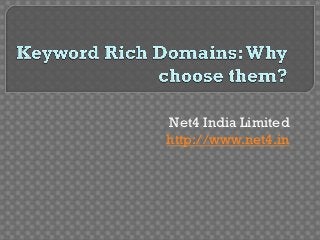 Net4 India Limited
http://www.net4.in
 