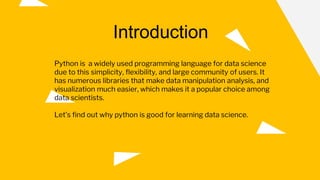 Why choose python for data science_.pptx | Programming Languages ...