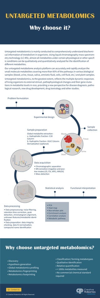 Why Choose Untargeted Metabolomics | PDF