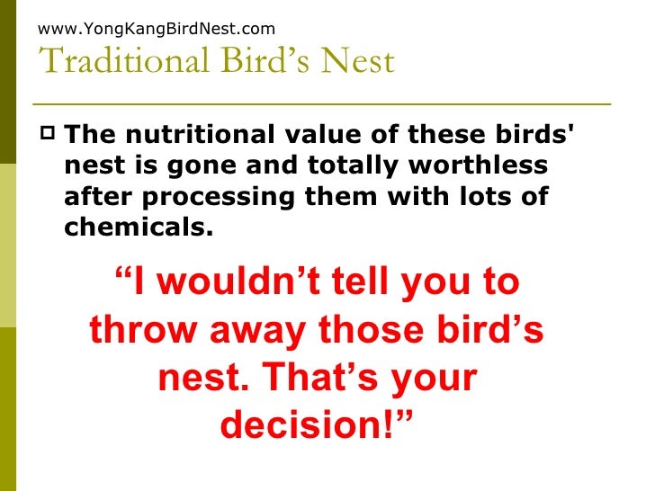 How to choose pure edible birdnest