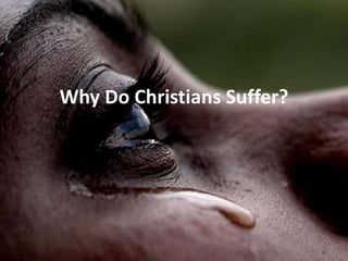 Why Do Christians Suffer?
 