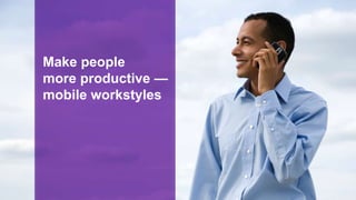 Make people
         more productive —
         mobile workstyles




© 2012 Citrix | Confidential – Do Not Distribute
 