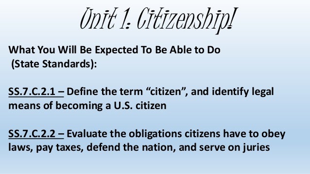 Why Is Civics Important?
