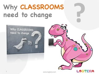 www.logtera.com
Why CLASSROOMS
need to change

?
1
 