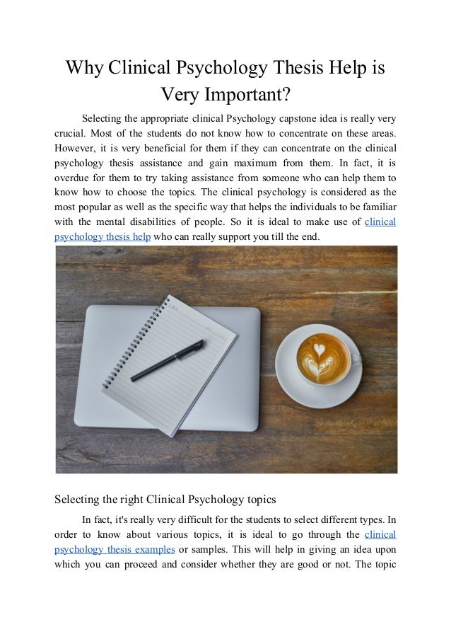 Clinical psychology dissertation length