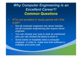 Why computer engineering | PPT
