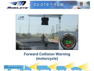 Forward Collision Warning (motorcycle) 