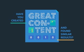 Why Content Really Isn't King And What Actually Is