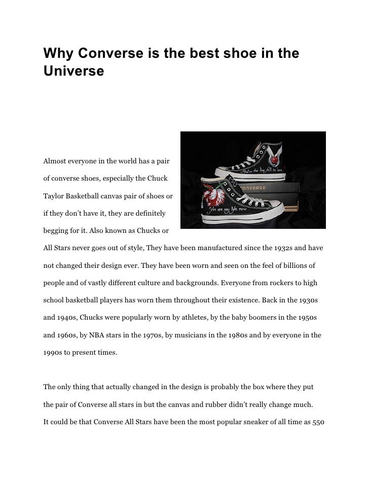 why converse