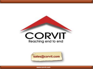 sales@corvit.com


 www.corvit.com
 