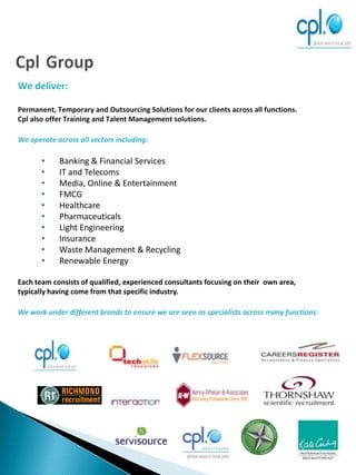 Career, Training & Development