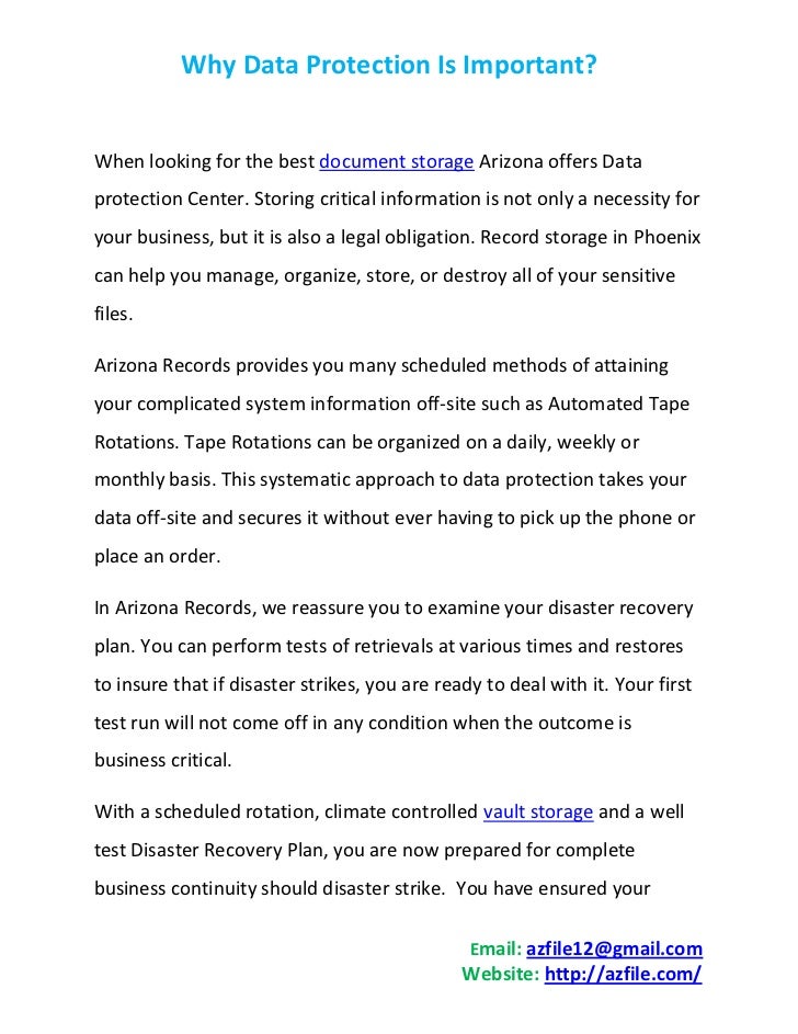 why-data-protection-is-important