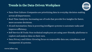 Why Data Science Is Important for the Future of Work | IABAC | PDF