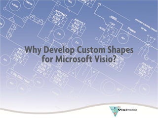 Why Develop Custom Shapes
   for Microsoft Visio?
 