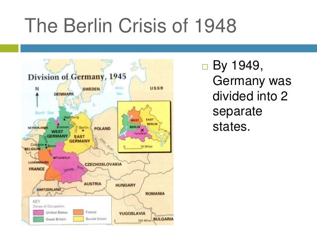 Why did Germany and Berlin become a focus for the Cold War