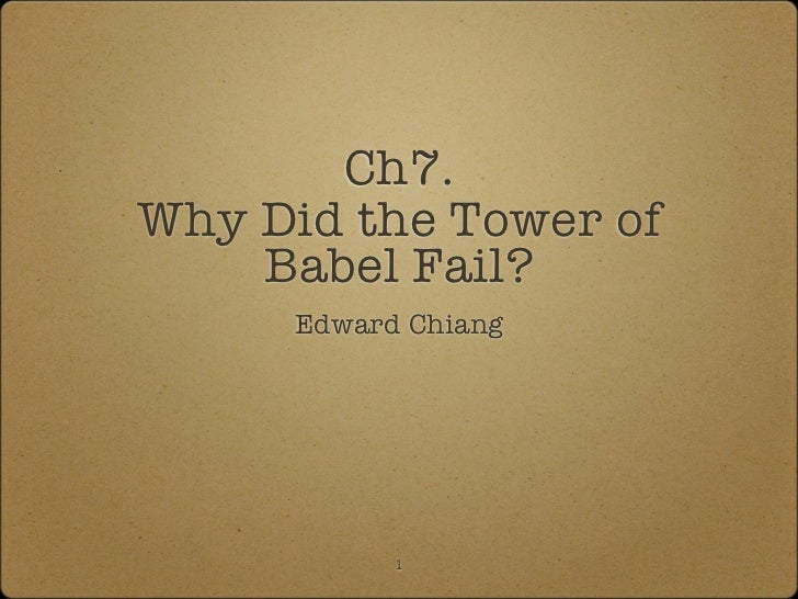 why did the tower of babel Search no video available why did jehovah not choose babel as the city on which to thus the builders at the tower of babel did not continue to have “one set. why did the tower of babel Search no video available why did jehovah not choose babel as the city on which to thus the builders at the tower of babel did not continue to have “one set.