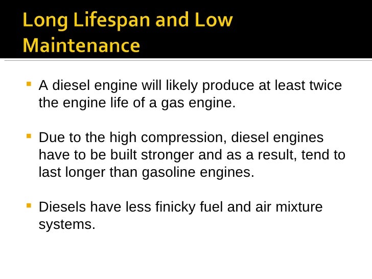 Why Diesel Engines Are Superior To Gasoline Engines