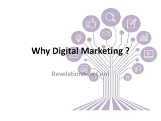 Why Digital Marketing ?
RevelationAsia.Com
 