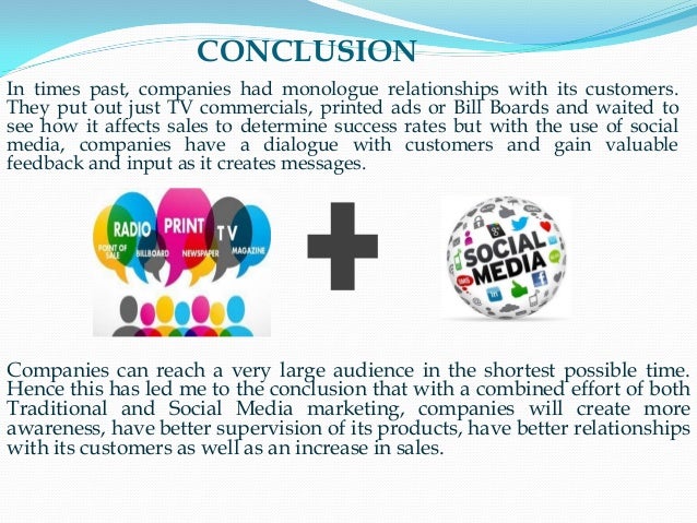 conclusion of online marketing research