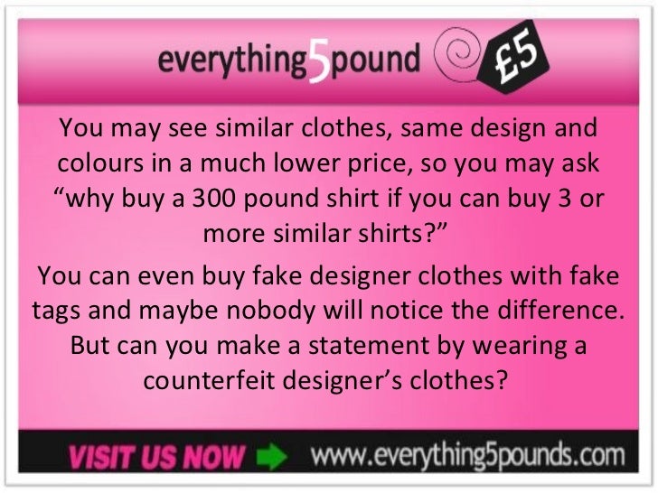 Why Does Designer Clothes So Expensive?