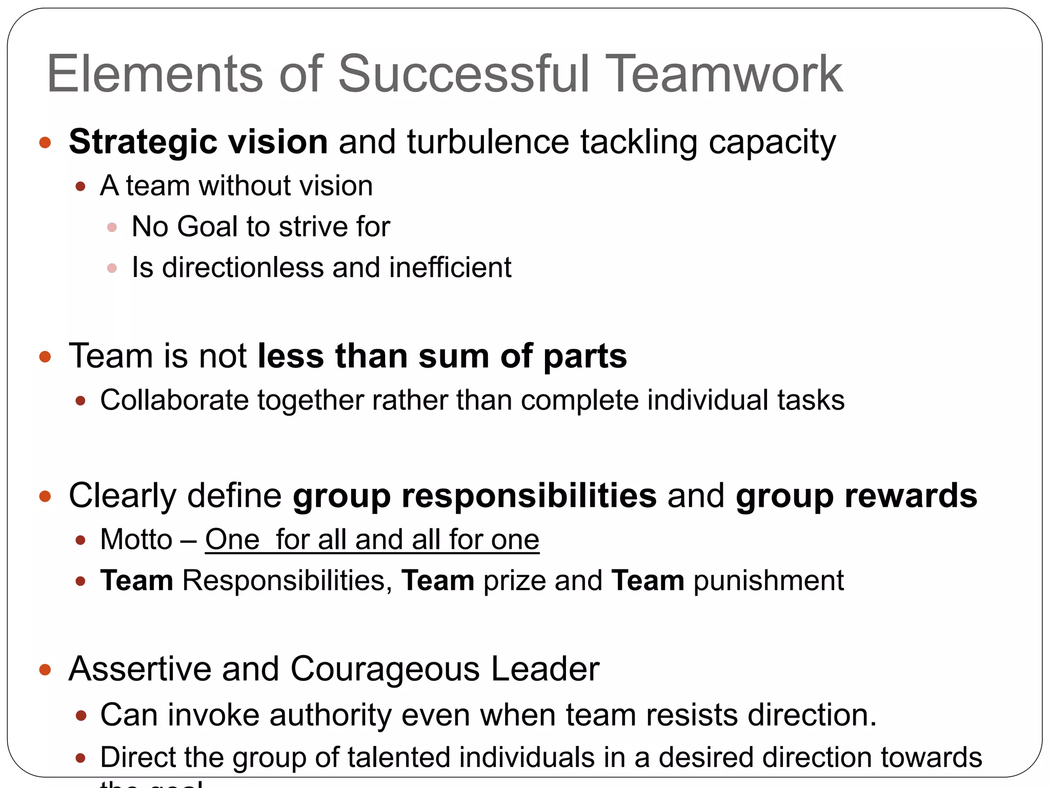 Why don’t teams work like they’re supposed to | PPTX