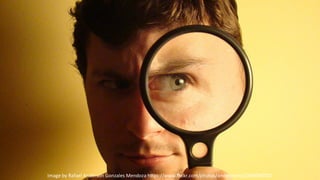 Image	
  by	
  Rafael	
  Anderson	
  Gonzales	
  Mendoza	
  h"ps://www.ﬂickr.com/photos/andercismo/2349098787	
  
 