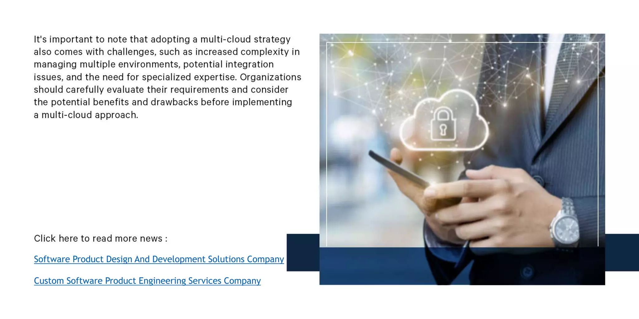 Software Product Design And Development Solutions Company
Custom Software Product Engineering Services Company