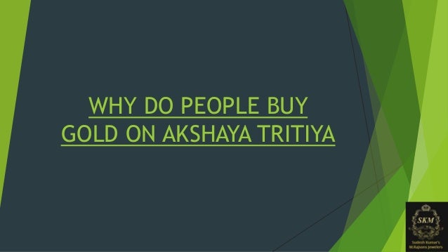 why do people buy gold