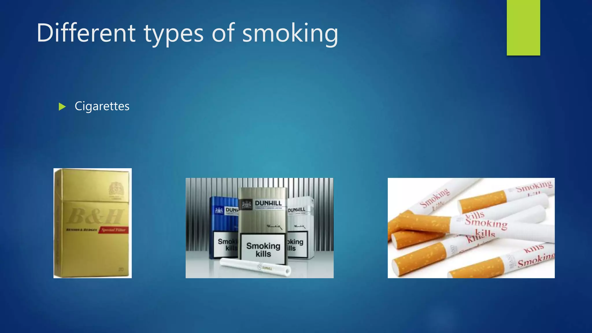Why do people smoke ppt