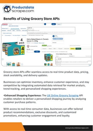 Why Do Retailers Rely on UK Grocery Store APIs for Real-Time Inventory ...