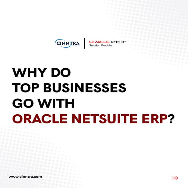 Why do top businesses adopt NetSuite ERP | PDF