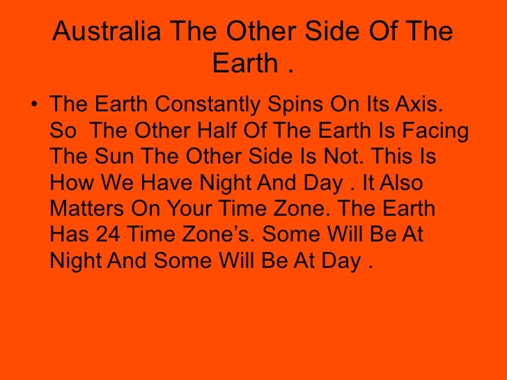 Why do we have day and night