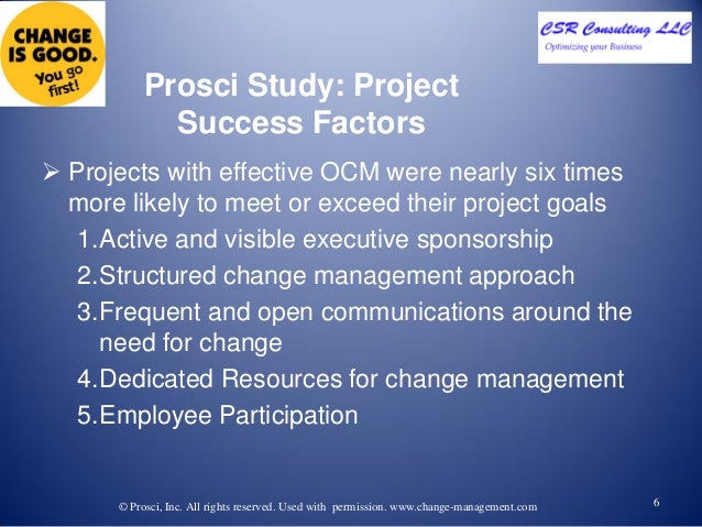 Why do we need Organizational Change Management?