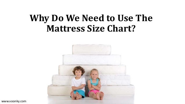 Toddler Mattress Size Chart