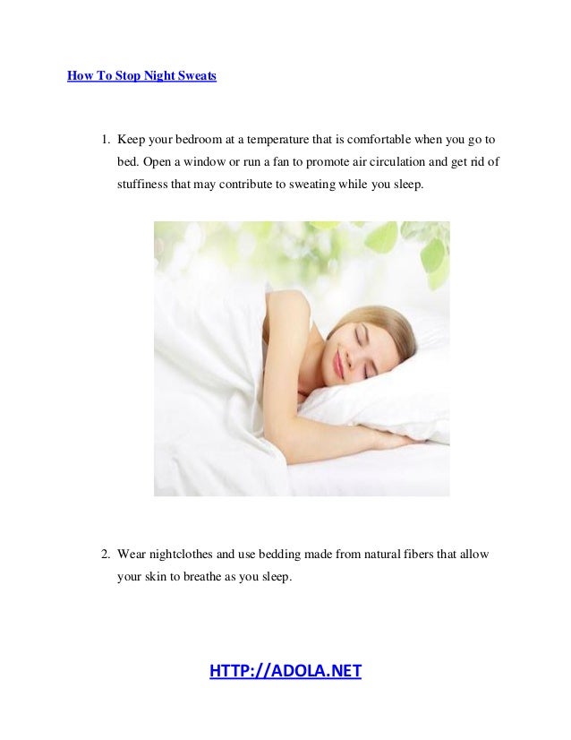 Why Do We Sweat At Night? And How To Stop Night Sweats?